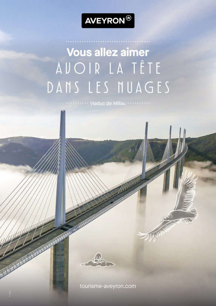 Campagne de Comm Tourisme 2026 - Viaduc de Millau